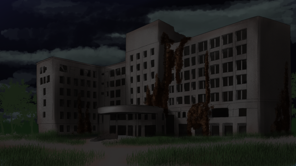 廃病院(夜)