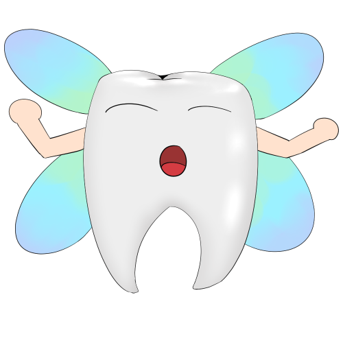 歯の妖精のフリー素材サンプル画像