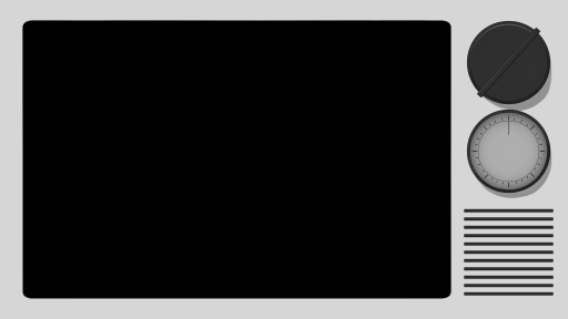 アナログテレビ型オーバーレイ(背景)のサンプル画像