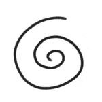 ぐるぐるダッシュのフリー素材サンプル画像