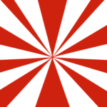 回転する集中線のフリー素材サンプル画像