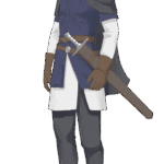 男性冒険者のフリー素材サンプル画像