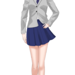 ロシア人留学生のフリー素材サンプル画像