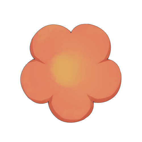 お花人参のフリー素材サンプル画像