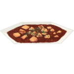 麻婆豆腐のフリー素材サンプル画像